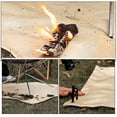 thumbnail image 3 of AURARMLET Couverture Ignifuge Extérieure en Fibre de Verre Tapis Résistant au Feu pour Camping et Cheminée, 3 of 7