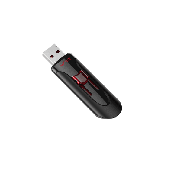 SanDisk 256GB Cruzer Glide USB 3.0 Flash Drive, Black - SDCZ600-256G-G35