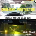 thumbnail image 2 of Universal Sun Visor Extender for Cars & SUVs - 2 Pack Anti-Glare Clip On Visor Extension, Day & Night Adjustable Sun Shield (2Pcs), 2 of 7