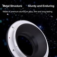 thumbnail image 3 of Camera Lens Mount Adapter M42 Screw SLR Lens to G Mount GFX Mirrorless Camera Manual Focus, 3 of 7