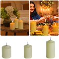 thumbnail image 1 of Boreal Craft Wedding Script Holiday Party Decoration Atmosphere Layout Props Remote Control Electronic Candle Christmas Candlestick Holders Candle Glass Holders, 1 of 7