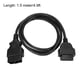 thumbnail image 1 of Conector 1,5 M/4,9 Pies OBD2 16 Pines Macho A Hembra Cable De Extensión Conector Adaptador De Diagnóstico, 1 of 7