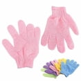 thumbnail image 1 of Sponge Peeling Exfoliating Mitt Shower Scrub Gloves, 1 of 4