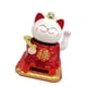 thumbnail image 4 of Decoración de animales que agita la energía solar que agita la decoración de bienvenida Adorno de muñeca de plástico para la oficina en casa, rojo Eigraketly HA002819-03B, 4 of 6