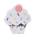 thumbnail image 6 of Colorful Ice Cream Cake Pinata for Birthday Parties,Surprise Candy Party Pinata - Fun & Interactive Party Decoration with Stick, 6 of 10