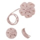 thumbnail image 3 of Cinturón de Cintura Ajustable de 1 Pc de Bargains Únicos, Cinturón de Cuerda Hecho a Mano Elegante con Flores para Mujeres en Rosa, 3 of 5