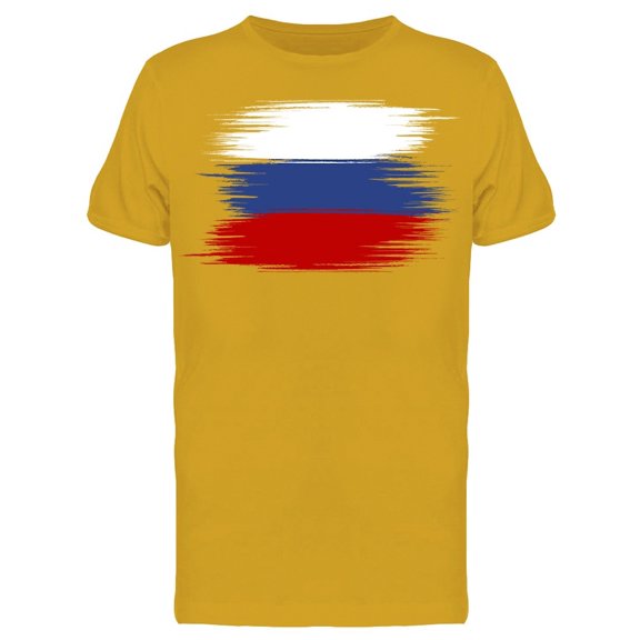 Country Flag Russia Tee Men's -Image by Shutterstock