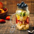 thumbnail image 4 of Raindrops 5Pcs Jar Clips Stainless Steel Sealing Performance Buckle Glass Jars Home Kitchen, 4 of 8
