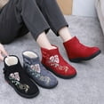 thumbnail image 6 of Women's Winter Snow Boots - Artificial plush Lined Waterproof Slip-On Booties for Cold Weather, 6 of 7