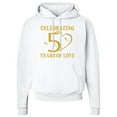 thumbnail image 2 of Inktastic 50th Wedding Anniversary 50 Years Adult Hoodie Sweatshirt, 2 of 4