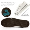 thumbnail image 5 of Ecetana Canvas Shoes for Women Slip on Casual Low Top Sneakers Womens Tennis Shoes, 5 of 7