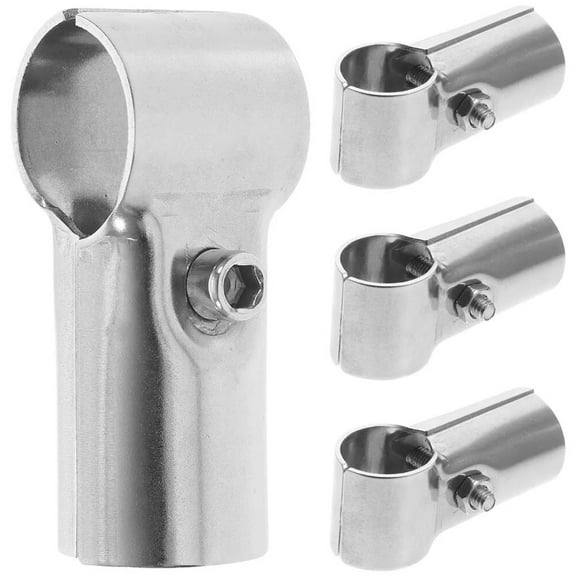 Stainless Steel Pipe Clamps Rust Resistant Wear Resistant Installing Dog Kennels