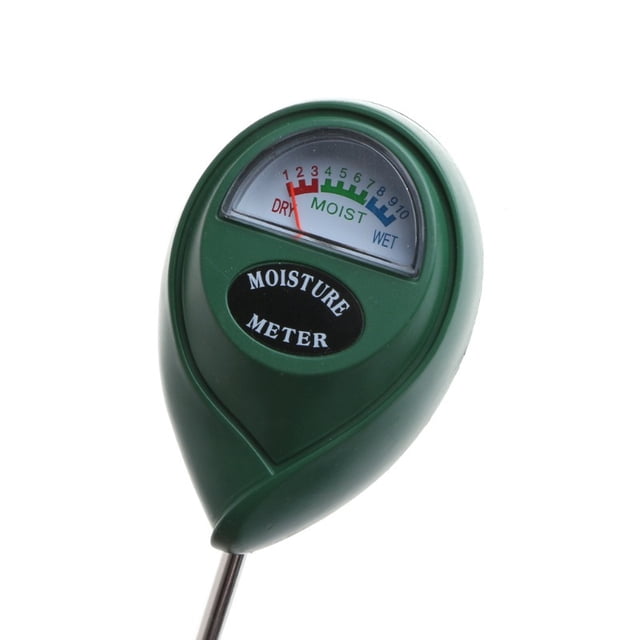 Medidor de humedad del suelo, monitor de agua de la planta, sensor higrómetro del suelo para jardinería, agricultura, plantas de interior y exterior, no requiere pilas JFHHH pequeña