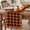 BoldAmber,PitchBlack,Russet,Cinnamon, variant on Fall Maple Leaves Table Runner - 90 Inch Long Thanksgiving Botanical Rustic Orange Cotton and Linen Blended Dress Scarves Farmhouse Table Runner for Kitchen Dining, Coffee Table, 13" x 90"