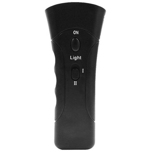 Accesorios de entrenamiento para perros Doble ultrasónico Cazador de perros Antiladridos Detener ladridos Dispositivo de entrenamiento para perros de compañía Portátil de mano LED Infrarrojo Repelente de perros Entrenador de control Suministros para mascotas ACTIVE Biensenido a ACTIVE