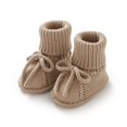 thumbnail image 4 of KINDXX Baby Booties First Walkers Cozy Shoes Warm Knit Soft Booties for Toddler Boy Girl, 4 of 8