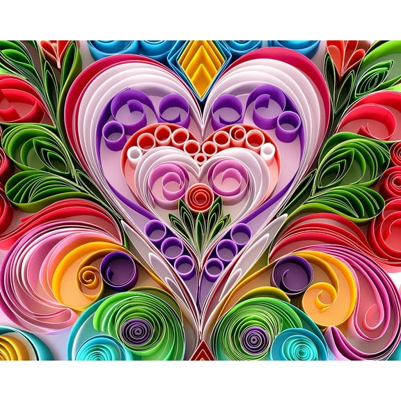 Springbok 1000 Piece Paper Hearts Jigsaw Puzzle for Adults