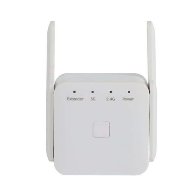 Extensor de red WiFi 5G velocidad de transmision de 1200Mbps amplificador de senal WiFi repetidor WiFi inalambrico de larga distancia 100 240V Bodega Aurrera en linea