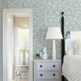 thumbnail image 2 of Brewster 2811-87725 Advantage Torrey Light Grey Leaf Trail Wallpaper Light Grey, 2 of 3