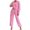 Pink, variant on Pajama Pants Women Long Sleeve Pullover Pants Set Loungewear Sets Woman Womens Pjs Sets Winter