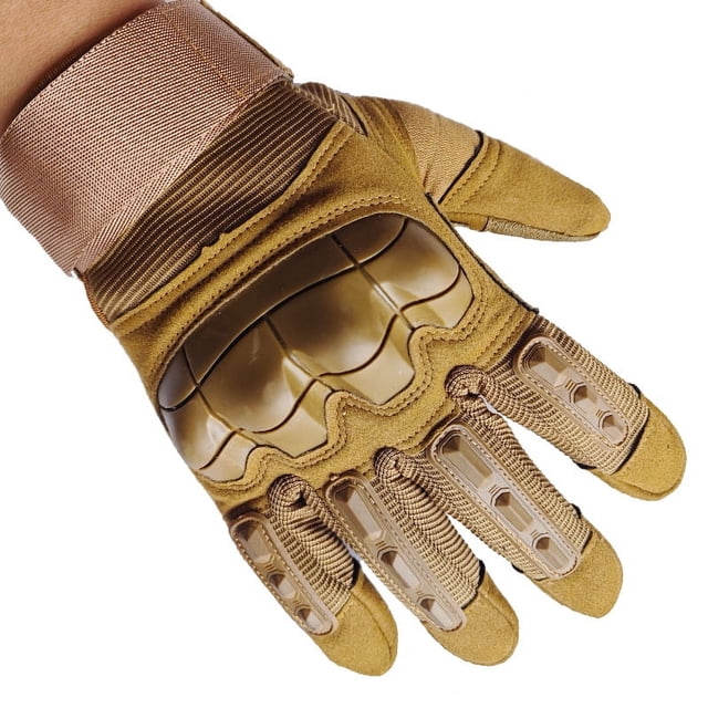 Guantes de felpa para invierno para aficionados militares, guantes protectores para entrenamiento de tiro y motocicletas al aire libre