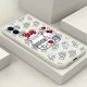 thumbnail image 3 of For iPhone 15 Pro Max Hello kitty Cat Cover For iPhone 14 13 12 11 Pro Max Mini 6 6s 7 8 Plus X XR XS Max white clear Phone case, 3 of 5
