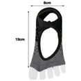 thumbnail image 6 of Toudaret 1 Pair Toeless Non-slip Grip Socks,Pilates Socks Women Yoga Socks With Grips For Pilates Yoga Ballet Dance Barre Toe Socks, 6 of 8