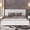 White, variant on Mintazer Farmhouse Queen Size Platform Bed with Under-Bed Storage, Platform Bed Frame with Headboard & Footboard for Bedroom, Walnut