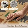 thumbnail image 6 of ODIKA 2'x3' Washable Accent Rug Motifs Mens Decorations Reindeer Lone Southwestern Cabin Wildlife Cowboy for Bedroom, Nursery, RV, Pet Friendly, Bedside Mat, 6 of 7