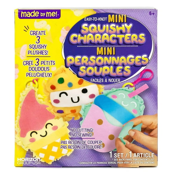 Made By Me Easy-to-Knot Mini Squishies, Age Range: 6+