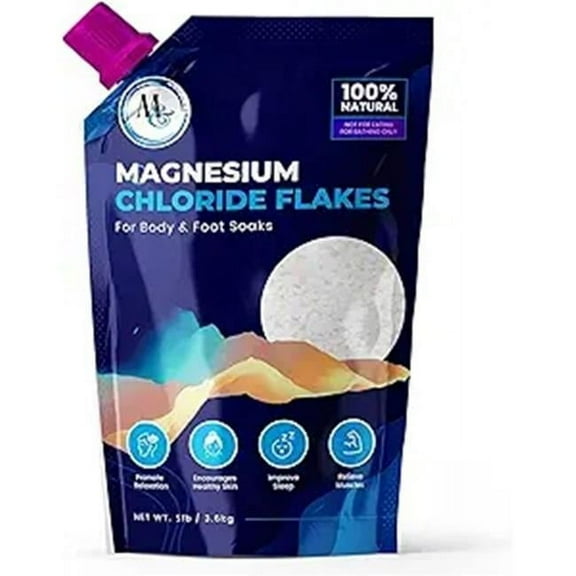 Marco Esra 758890102242 5 lbs Dead Sea Magnesium Bath Flakes