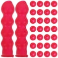 thumbnail image 2 of Miangastore 30 Pcs Capuchon de Calfeutrage Capuchon de Calfeutrage Outil de Finition de Calfeutrage Tube de Calfeutrage Couvre-Scellant pour Sceller et Préserver Rouge, 2 of 9