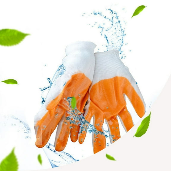 TOYMYTOY 1Pair Squirrel Anti Bite Glove Made with Breathable Thickened Rubber Material White
