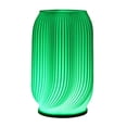 thumbnail image 3 of Lámpara de mesa con jarrón iluminado LED, lámpara de noche con iluminación ambiental impresa en 3D única para Estilo A, 3 of 9