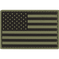 thumbnail image 1 of Rubber Patch Od Green Usa Flag, 1 of 1