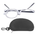 thumbnail image 2 of Magnifying Makeup Glasses with Switchable Lens for Even Makeup, 180 Rotation, Excellent Magnification, Skin Friendly Material, Widely, 2 of 7