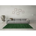 thumbnail image 3 of Ahgly Company Indoor Round Abstract Emerald Green Contemporary Area Rugs, 7' Round, 3 of 4