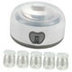thumbnail image 4 of Máquina de yogurt automática, máquina de yogurt eléctrica bricolaje profesional doméstico doméstico 1.2l mini fermentador, con 5 tazas, 4 of 9