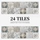 thumbnail image 3 of 24 Pegatinas decorativas para azulejos de 15 x 15 cm, pegatinas retro para azulejos para baño, cocina, vinilo autoadhesivo, extraíbles, impegar y pegar, pegatinas, 3 of 7