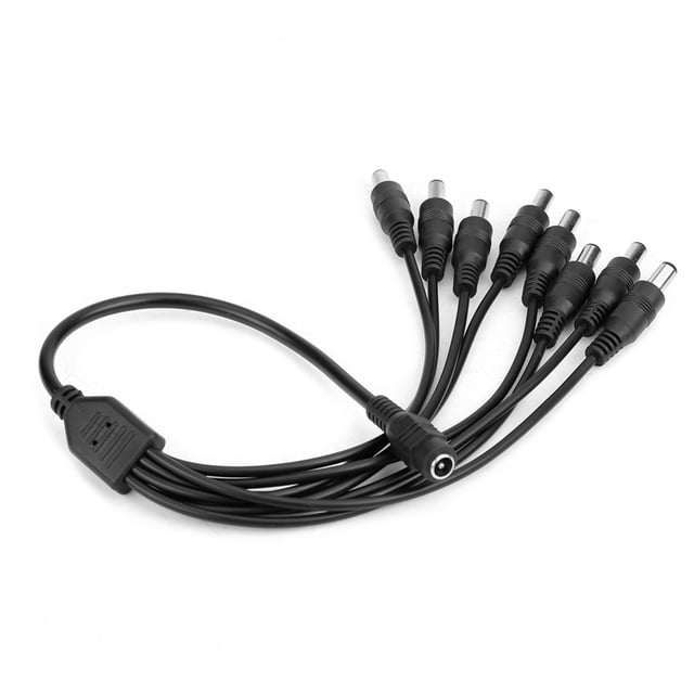 Extension Cord Splitter, Power Splitter Cable Outlet Splitter Power Outlet Splitter with Common Devices, This Splitter Ensures Versatility in Application and Ease of Setup