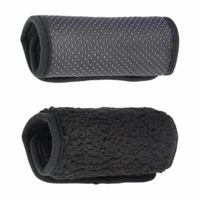 Black Comfort Grips for Wheelchair and Rollator, 2 Pack Soft Cushion Handles for Senior Mobility Support