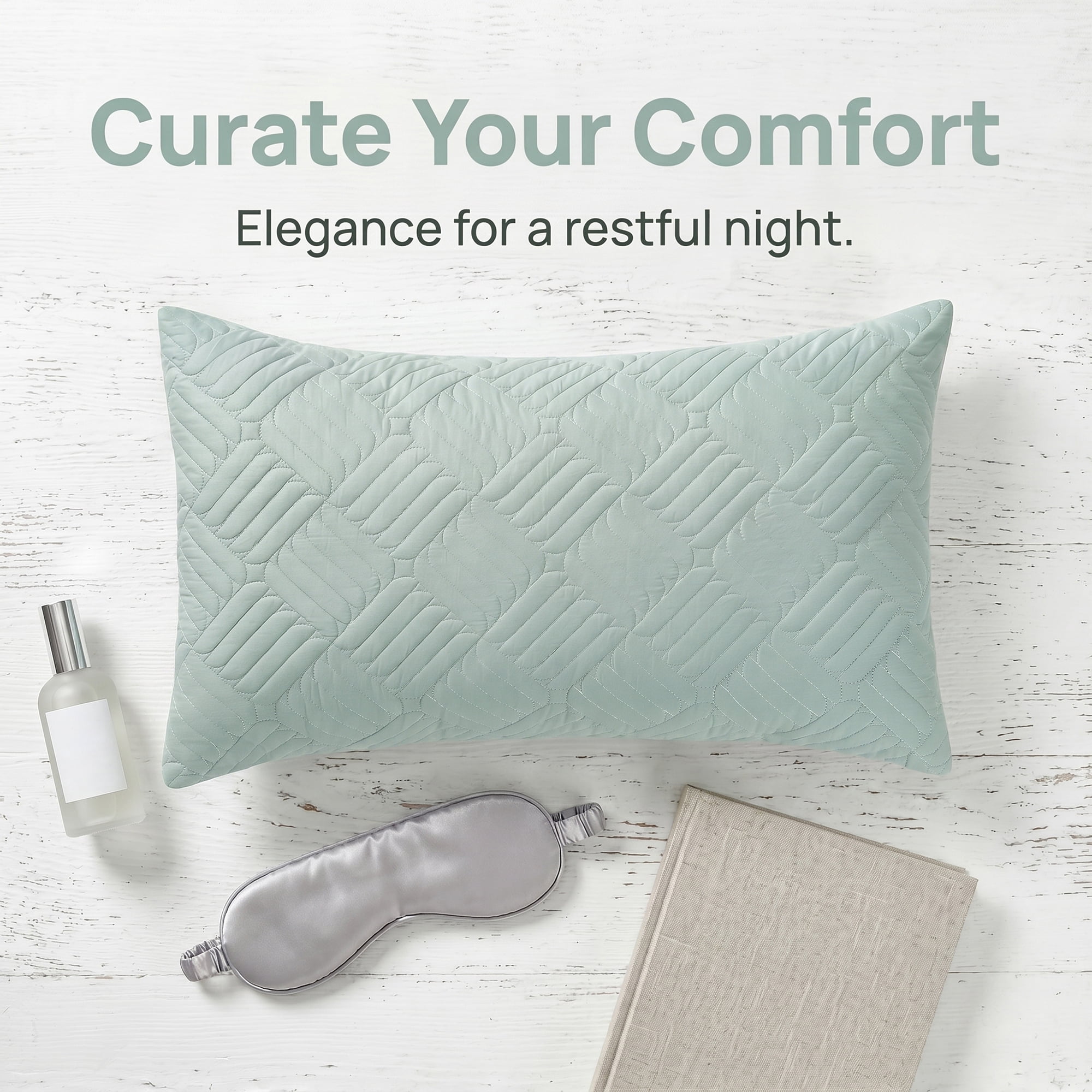 Unique Bargains 2Pcs Standard Size Breathable Cotton Pillow Protectors Queen Dark Gray