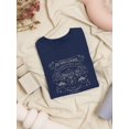 thumbnail image 3 of Denim Garments Vintage Art Shaped T-Shirt Women -Image by Shutterstock, Female Small, 3 of 4