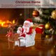 thumbnail image 4 of Muñeco móvil de Navidad Worallymy, juguete eléctrico de Navidad, Papá Noel, figurita móvil, mesa de vacaciones, juguete para regalo con batería para niños Worallymy JD735794805, 4 of 7