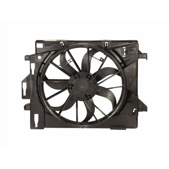 Auxiliary Fan Assembly - Compatible with 2008 - 2020 Dodge Grand Caravan 2009 2010 2011 2012 2013 2014 2015 2016 2017 2018 2019