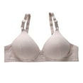 thumbnail image 2 of Bras for Women, Womans Color Comfortable Hollow Out Perspective Bra Underwear No Rims, 2 of 3