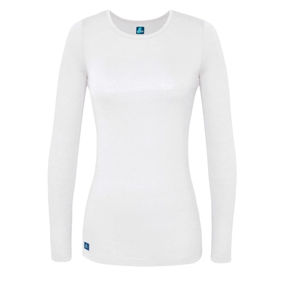 Adar Underscrubs for Women - Long Sleeve Underscrub Comfort Tee