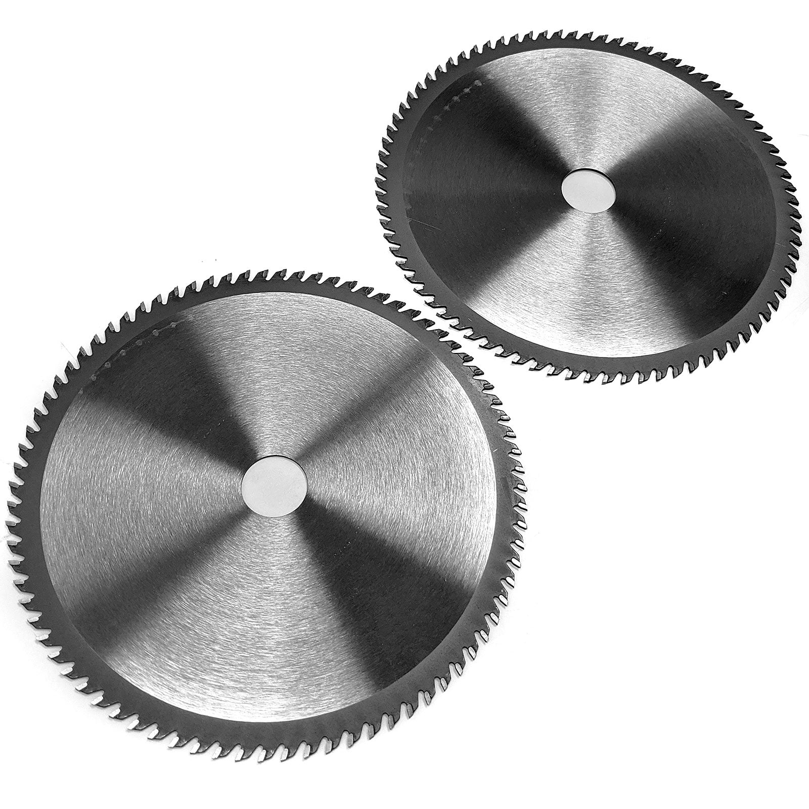 Biltek 8 inch Diameter 80-Teeth Carbide Tip Blades- Weed Eater, Brush Cutter, Lawn Trimmer Accessory- 2-Pack, Size: 8 Diameter, Silver BAD134