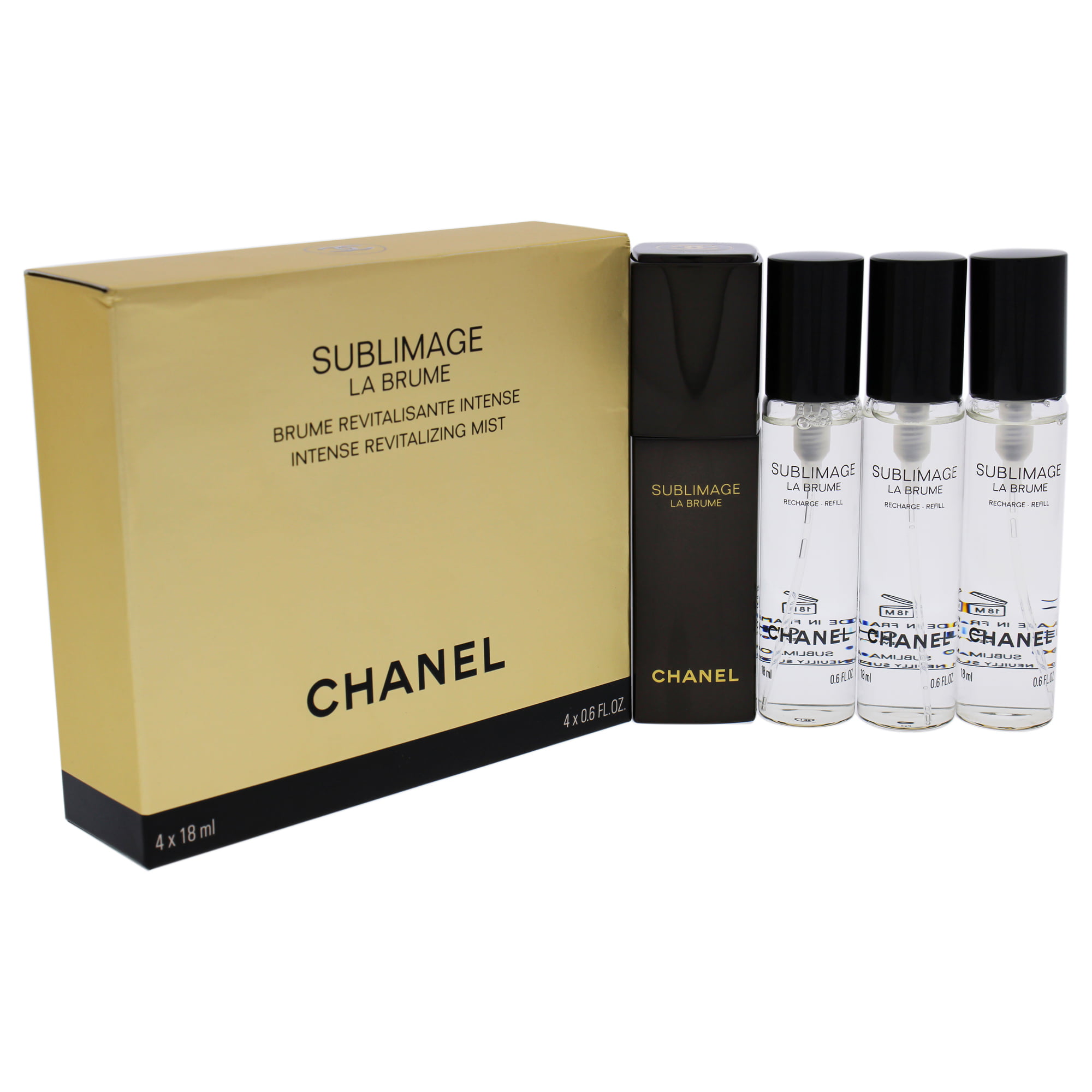 Sublimage Intense Revitalizing Mist by Chanel for Women - 4 x 0.6 oz Mist