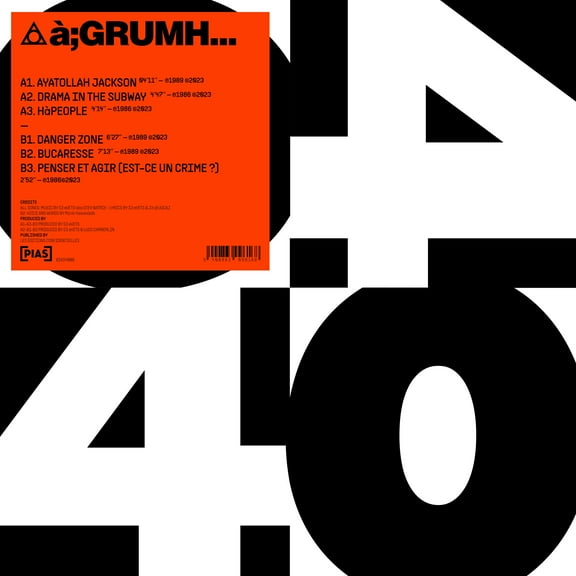 A;Grumh... - - PIAS 40 - Music & Performance - Vinyl